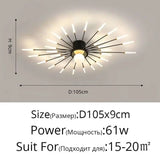 Modern Aluminum Chandelier - Julia M LifeStyles