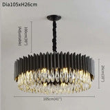 Modern Black Chandelier - Julia M LifeStyles