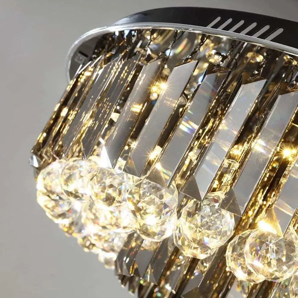 Modern Crystal Ceiling Light - Julia M LifeStyles