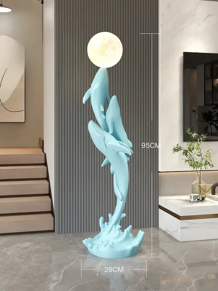 Modern Home Decor Animal Figurine Whale Sculpture Living Room Entrance Ornaments Accessories Resin Crafts Nordic Room Decoration Julia M LifeStyles