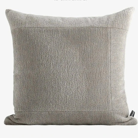 Modern Minimalist Gray Geometric Jacquard Pillow Cover - Julia M LifeStyles