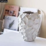 Modern Pleated Ceramic Flower Pot - Julia M LifeStyles