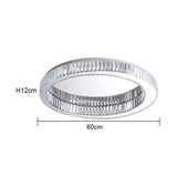 Modern Simple Crystal Circle Lamp Ceiling Chandelier - Julia M LifeStyles