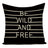 Motto Letters Printed Home Decor Cushion Covers Polyester Black White Pillow Cover Sofa Bed Car Decorative Pillow Case - Julia M LifeStyles