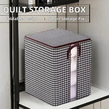 Nonwoven Quilt Cotton Storage Bag Home Organization Household Clothes Large Capacity Organizer Packing Organizing Side Window - Julia M LifeStyles