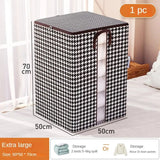 Nonwoven Quilt Cotton Storage Bag Home Organization Household Clothes Large Capacity Organizer Packing Organizing Side Window - Julia M LifeStyles