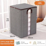 Nonwoven Quilt Cotton Storage Bag Home Organization Household Clothes Large Capacity Organizer Packing Organizing Side Window - Julia M LifeStyles