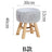 Nordic Fur Makeup Stool 🌟 Nordic Fur Makeup Stool 🌟 1005006229019482-A-feather white 52