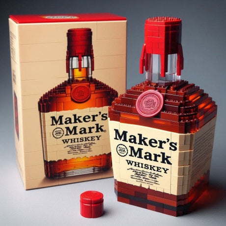 Whisky Bottle Building Blocks - The Luxurious Gift of Creativity