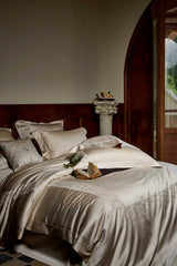 Julia M Lifestyles™ Château Lace Jacquard Bedding Collection