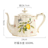 British Retro Ceramic Coffee Cup and Saucer Set European Afternoon Tea Tea Set French Home Cup Manufacturer Direct Sale