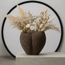 Quiet Form Hand-Painted Ceramic Vase