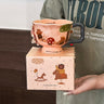 Mug Creative Artistic Ceramic Water Cup 2024 New Style Women's Office Home Breakfast Coffee Cup Accompanying Gift