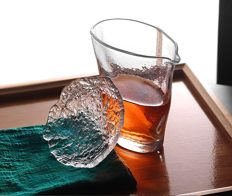 Handmade Retro Japanese Style Mini Glass Tea Cup