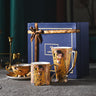 European tea set suit household bone china coffee cup high-end retro British afternoon tea set light luxury coffee set