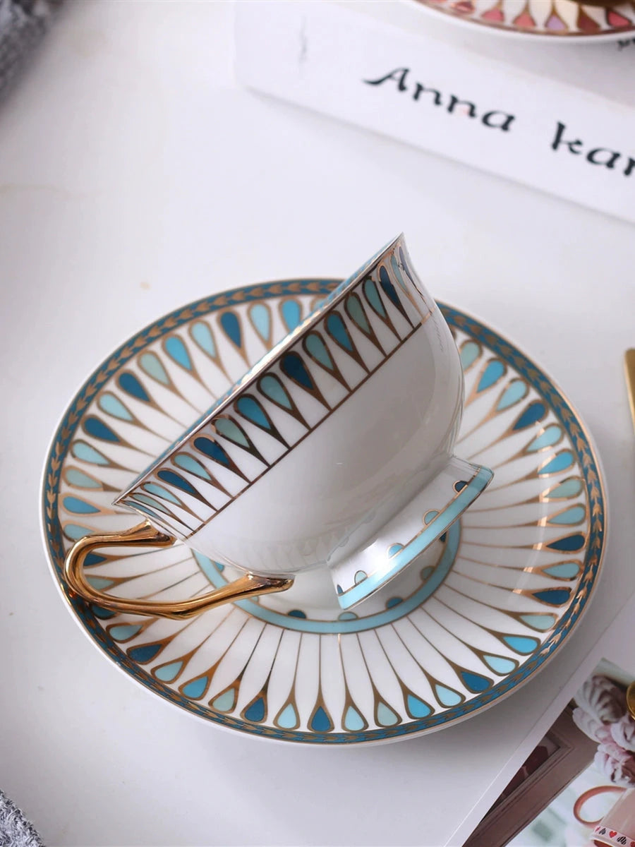 Exquisite European Light Luxury Coffee Set for Elegant Afternoon Tea Julia M LifeStyles