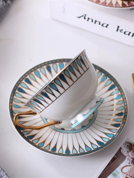 Exquisite European Light Luxury Coffee Set for Elegant Afternoon Tea Julia M LifeStyles