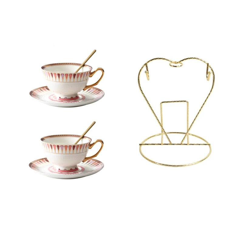 Exquisite European Light Luxury Coffee Set for Elegant Afternoon Tea Julia M LifeStyles