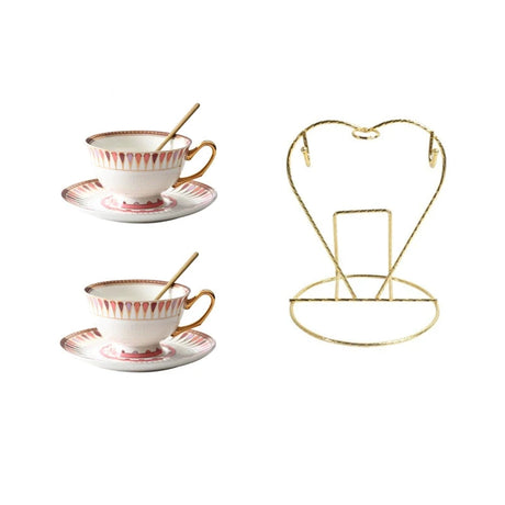 Exquisite European Light Luxury Coffee Set for Elegant Afternoon Tea Julia M LifeStyles