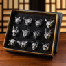 Creative Zodiac White Wine Glass Wine Dispenser Set Manufacturer Wholesale Direct Sales One-Bite Small Wine Glass Souvenir Wine Bottle