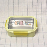 Rectangular Student Stainless Steel Divider Japanese Lunch Box Julia M LifeStyles