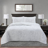 Simple pure cotton bed cover three-piece Nordic double summer cool air conditioning quilt active printing and dyeing breathable comfortable Four Seasons blanket
