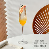 High-Looking Ins-Style Sparkling Champagne Glass, Goblet, Wine Glass, Special Cocktail Glass Set, Glass Cup