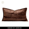 Modern Mid-Century Style Orange Feather Patchwork Throw Pillow, Vintage Shanghai Old Money Style Model Room Cushion, Headboard Cushion