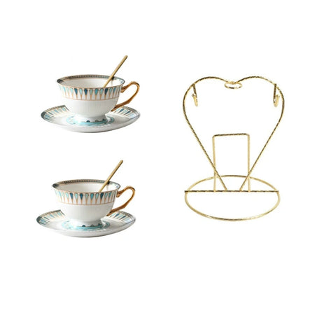 Exquisite European Light Luxury Coffee Set for Elegant Afternoon Tea Julia M LifeStyles