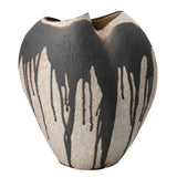 Hand-Painted Ceramic Vase – Wabi-Sabi Inspired Decorative Flower Vessel for the Home