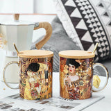 Florence Exquisite European-Style Bone China Mug with Lid and Spoon Julia M LifeStyles