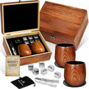 The Reserve Wood & Stone Whiskey Set