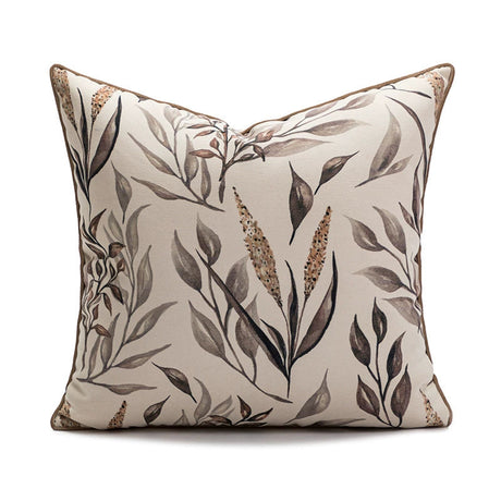 Brown Oatmeal Cream Color Accessible Luxury Living Room Sofa Pillow Cases French Beige Mid-Ancient Pillow Classy Bedside Cushion Julia M Home & Kitchen