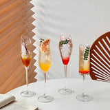 High-Looking Ins-Style Sparkling Champagne Glass, Goblet, Wine Glass, Special Cocktail Glass Set, Glass Cup