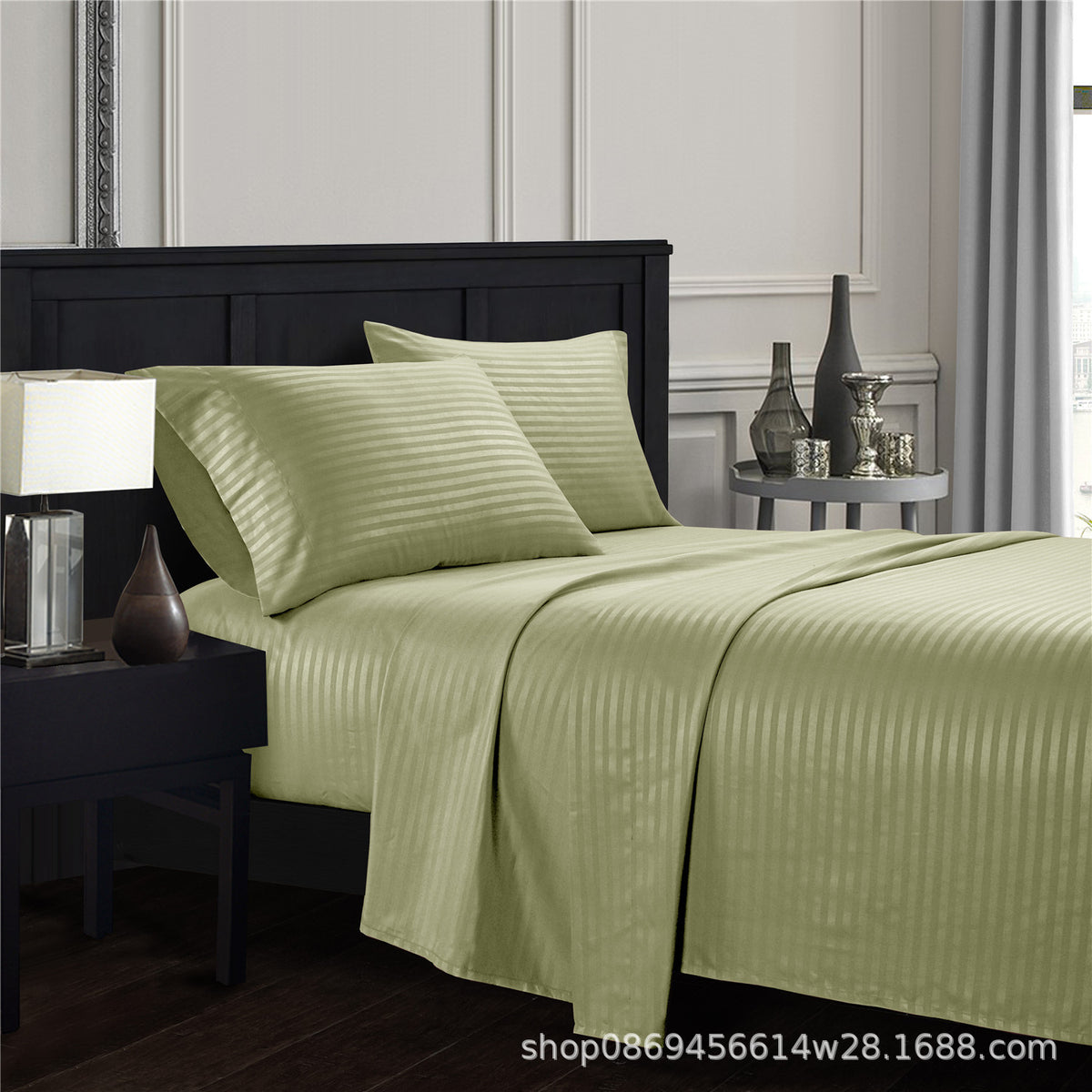 Liora Striped Sheet Set