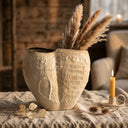 Quiet Form Hand-Painted Ceramic Vase