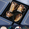 European Porcelain Coffee Cup & Saucer Set – 4-Piece British Afternoon Tea Gift Set