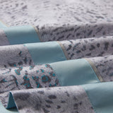 Premium Pima Cotton 4-Piece Bed Sheet Set in Geometric Design