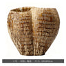 Hand-Painted Ceramic Vase – Wabi-Sabi Inspired Decorative Flower Vessel for the Home