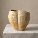 Quiet Form Hand-Painted Ceramic Vase