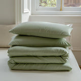 High-end Lanjing Tencel Ice Silk Bed Sheet Single Piece Silky Quilt Cover Single Double Pillow Case Bed Cover for Household