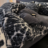 Velvet Reverie Four-Piece Bedding Set