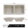 Creative Japanese Melamine Tableware Wholesale Japanese Restaurant Commercial Ramen Bowl Hot Pot Restaurant Rectangular Sushi Flat Plate