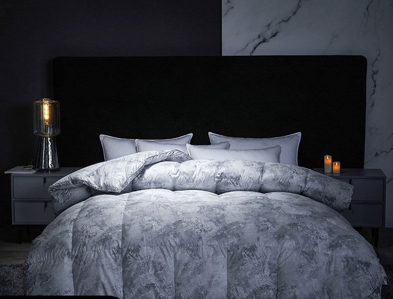 Italy Import Silk Duvet 95 White Goose down Quilt Winter Quilt Thickened Heattech Mute Floor Heating Air-Conditioning Quilt Julia M LifeStyles