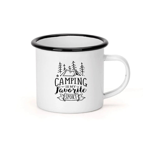 Luxury Enamelled Camping Cup - Personalize Your Adventure Julia M LifeStyles