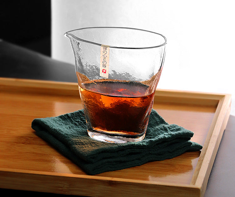 Handmade Retro Japanese Style Mini Glass Tea Cup
