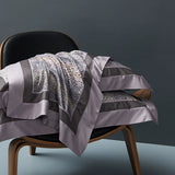 Premium Pima Cotton 4-Piece Bed Sheet Set in Geometric Design