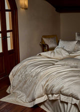 Julia M Lifestyles™ Château Lace Jacquard Bedding Collection