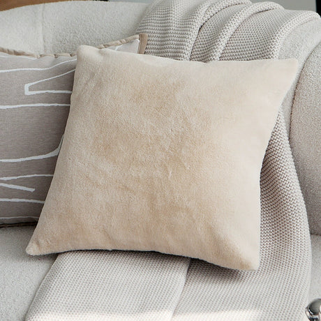 Brown Oatmeal Cream Color Accessible Luxury Living Room Sofa Pillow Cases French Beige Mid-Ancient Pillow Classy Bedside Cushion Julia M Home & Kitchen