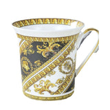 350ml Large Mouth Ceramic Mug Bone China for Office Couple Breakfast Milk Cup Premium Tea Cup Boss Cup